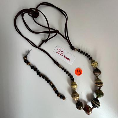 Beaded Necklace and Bracelet (15)