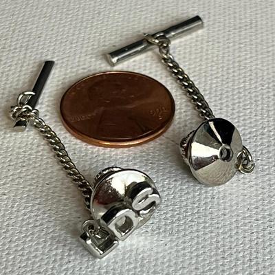 Collar Tips, Tie Clips (2), and Cufflinks Set (17)