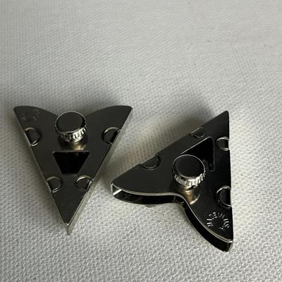 Collar Tips, Tie Clips (2), and Cufflinks Set (17)