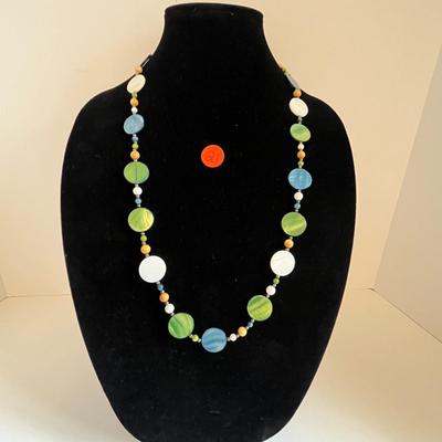 Beaded Statement Necklace (21)