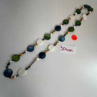 Beaded Statement Necklace (21)