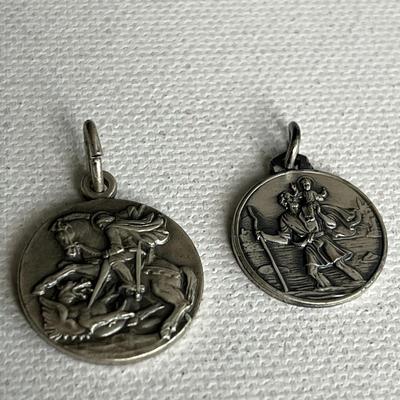 Saint George & Saint Christopher Pendants & Cross (23)