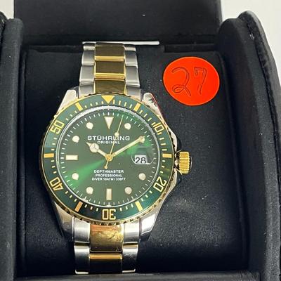 Stuhrling Watch with Box (27)