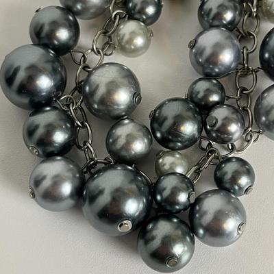 Chrome Adjustable Statement Necklace (29)