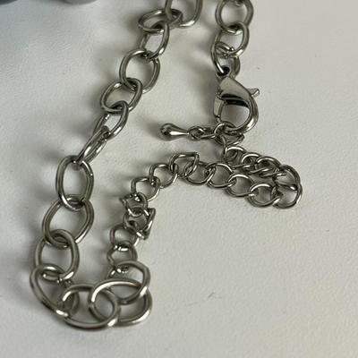Chrome Adjustable Statement Necklace (29)