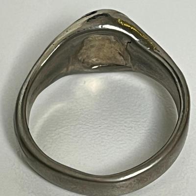 Blue Stone Cross Ring (32)
