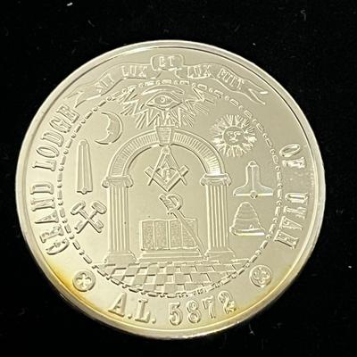Freemasonry Coins - Mount Moriah Lodge No. 2 & Grand Lodge (45)