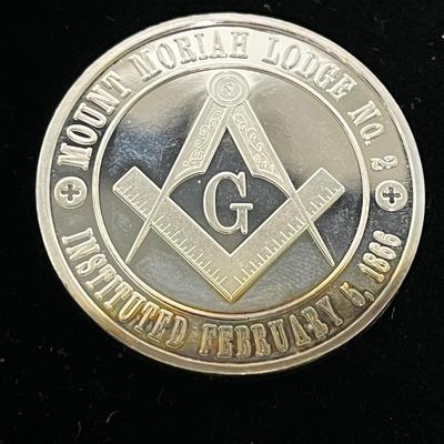 Freemasonry Coins - Mount Moriah Lodge No. 2 & Grand Lodge (45)