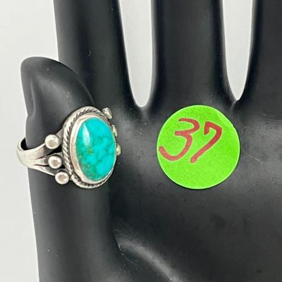 Turquoise Silver Ring (37)