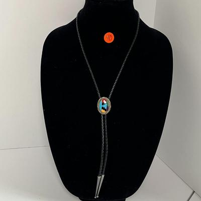 Bolo Oval Sterling Silver Necktie (40)