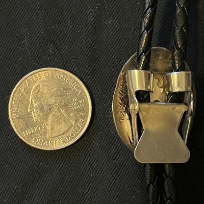 Bolo Oval Sterling Silver Necktie (40)