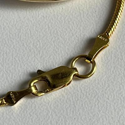 Gold Heart Locket Necklace (44)