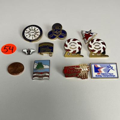 Figure Skating Pin Assortment 2 (54)