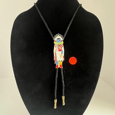 1975 Kachina Bolo Necktie â€˜WSAâ€™ Tuscan, Arizona (57)