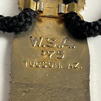 1975 Kachina Bolo Necktie â€˜WSAâ€™ Tuscan, Arizona (57)