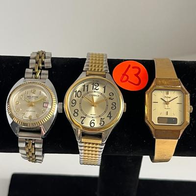 Relation, Carriage, & Pulsar Watch Bundle (63)