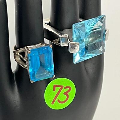 Two Blue Gem Rings (73)