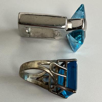 Two Blue Gem Rings (73)