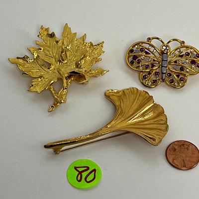 Gold Pin Assortment (80)