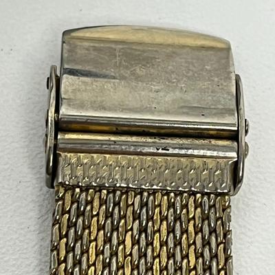 Hormilton Gold Watch, Gold Cufflinks, and Champagne Pin (89)