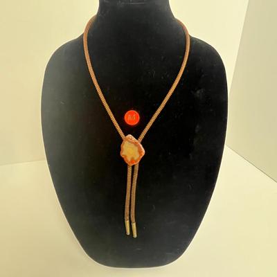 Agate Stone Bolo Necktie (99)
