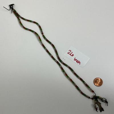 Beaded Charm Necklace (102)
