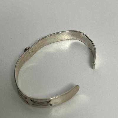 Silver & Turquoise Bracelet & Silver 925 & Turquoise Earrings (108)