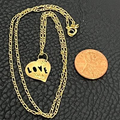 Three Heart Pendant Necklaces (120)