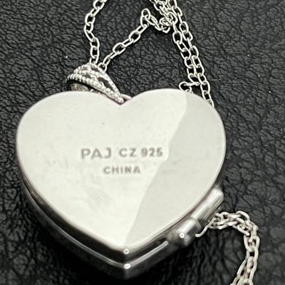 Three Heart Pendant Necklaces (120)