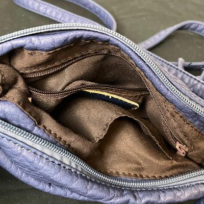 Blue/Purple Purse (137)