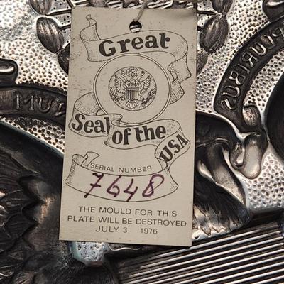 Royal Holland Pewter Great Seal of the United States of America