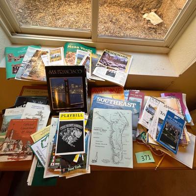 Travel brochures