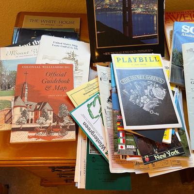 Travel brochures