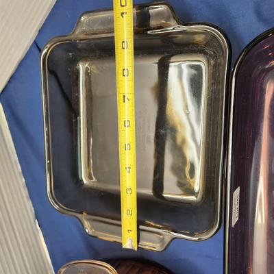 Pyrex Vision Anchor Hocking Glass Ovenware Casserole