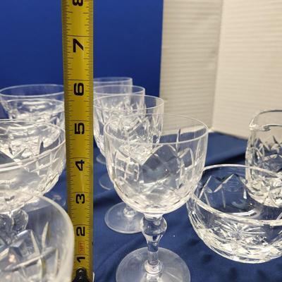 19 pieces Crystal Glass