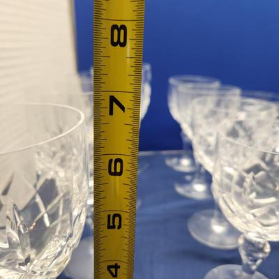 19 pieces Crystal Glass