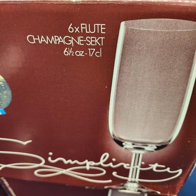 3 Sets of 12 Royal Leerdam Holland Glasses Wine Goblet Flute