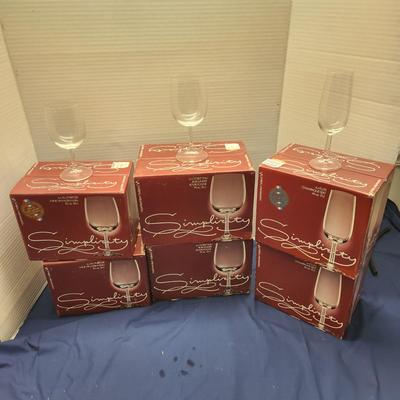 3 Sets of 12 Royal Leerdam Holland Glasses Wine Goblet Flute