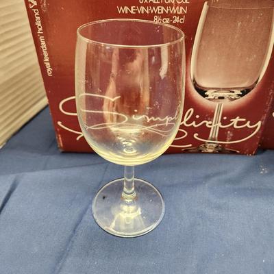 3 Sets of 12 Royal Leerdam Holland Glasses Wine Goblet Flute