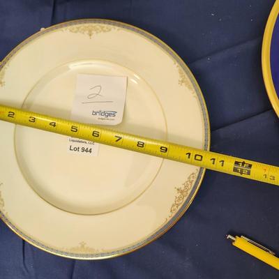 Lot of Vintage Plates Cups Saucers Minton Wedgwood American Limoges Lenox