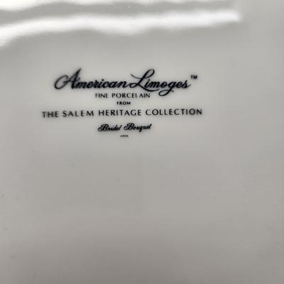 Lot of Vintage Plates Cups Saucers Minton Wedgwood American Limoges Lenox