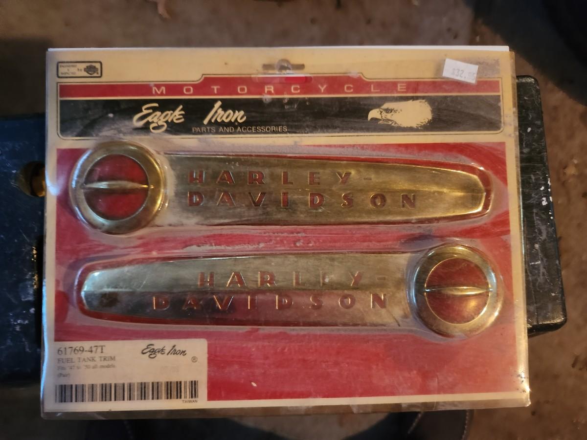 Harley Davidson fuel tank trim