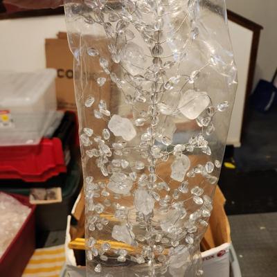 6 6ft Crystal Like Hanging decor New in box