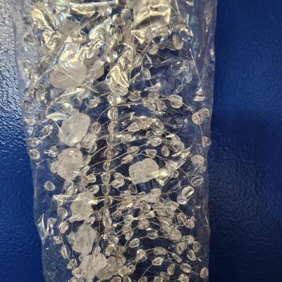 6 6ft Crystal Like Hanging decor New in box