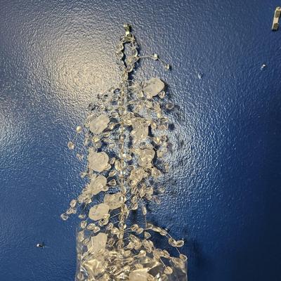 6 6ft Crystal Like Hanging decor New in box