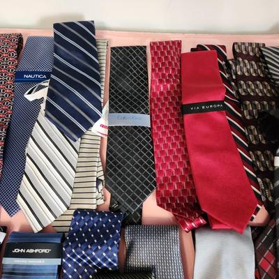 Large Lot of Men's Neckties Many New w Tags
