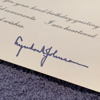 LBJ / Humphrey Inauguration Invites & more