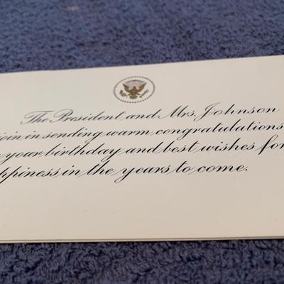 LBJ / Humphrey Inauguration Invites & more