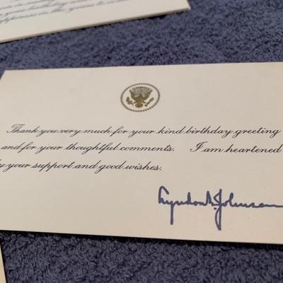 LBJ / Humphrey Inauguration Invites & more