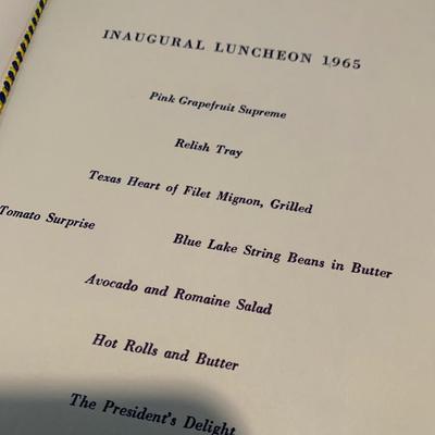 LBJ / Humphrey Inauguration Invites & more